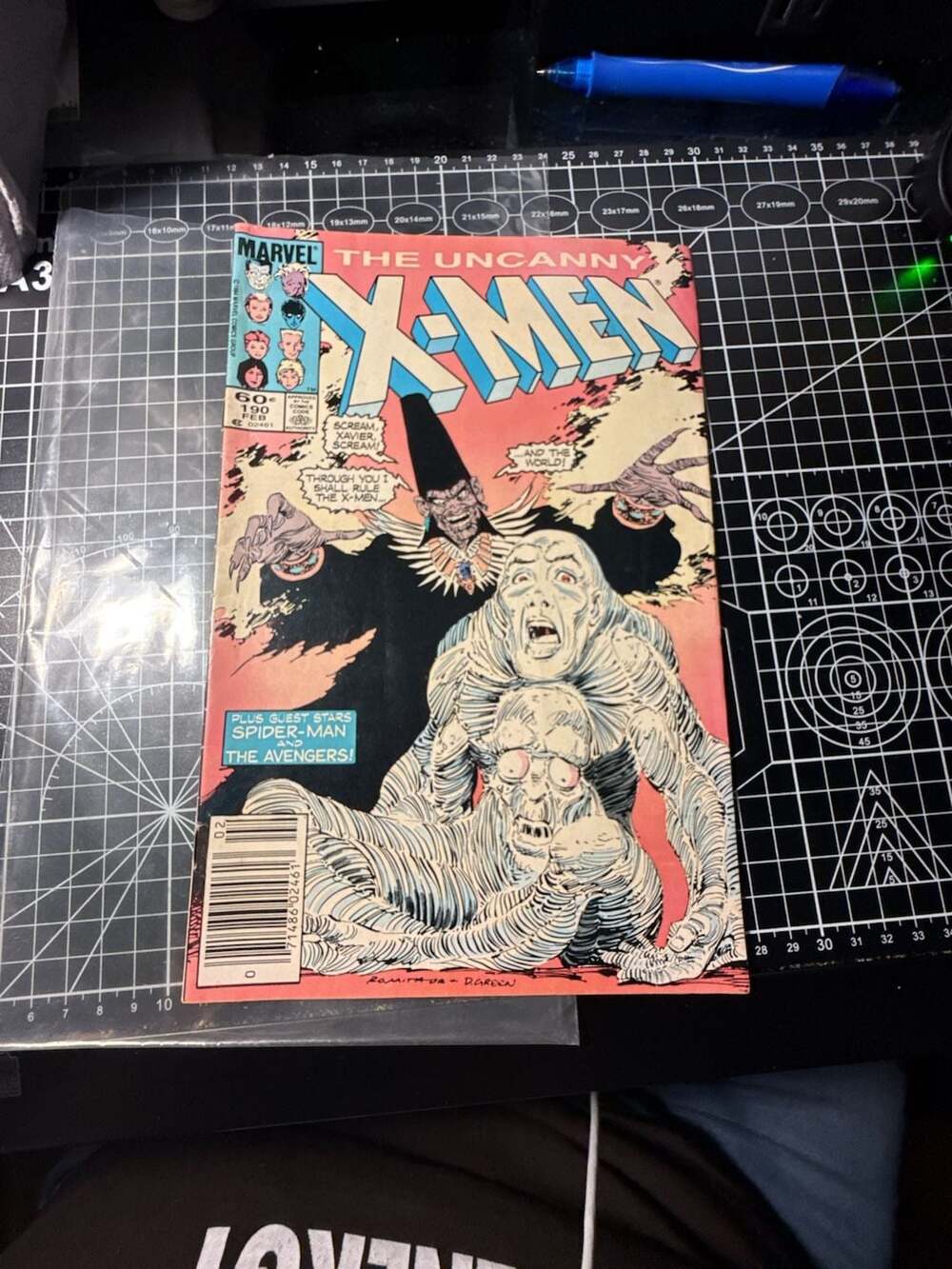 Marvel The Uncanny X-Men Issue No 190 Feb 1984 Vintage Comic Book